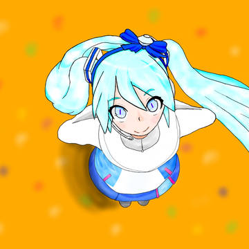 俯瞰ミク