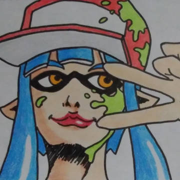 【Splatoon】イカガール【アメコミチック風味】