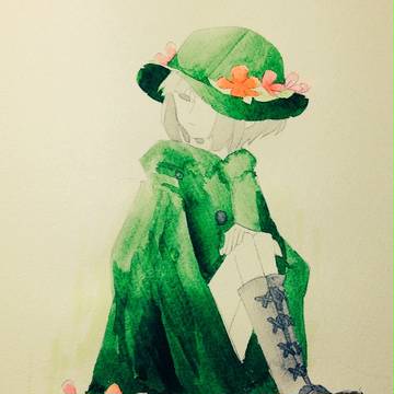 森の中