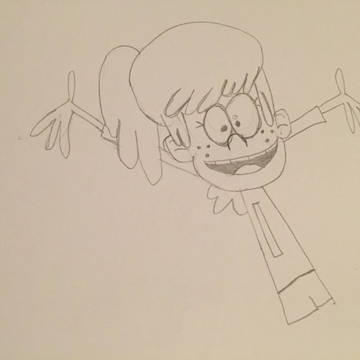 Lynn Loud drawing