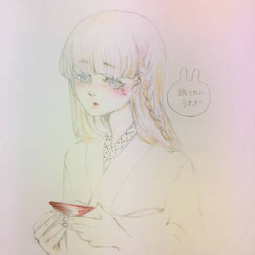 少女 挿絵