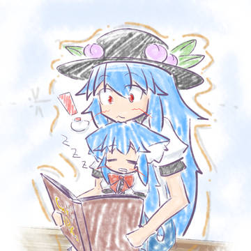 ねこてん×天子ちゃん