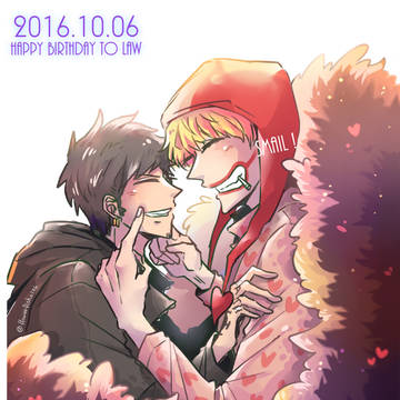 Happy birthday to Lawヽ(*´∀`)ノ゚