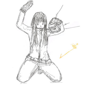 お手上げ