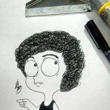 Inktober #07 - Irmão do Jorel