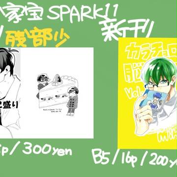 家宝SPARK11 お品書き