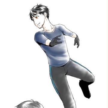 勇利らくがき