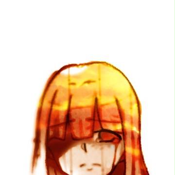 夕焼けの涙