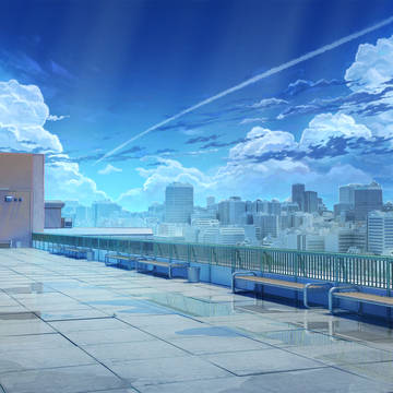 学校の屋上