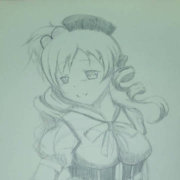 マミさん描いてみた。