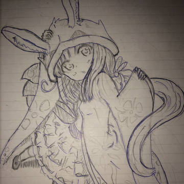 一ヶ月遅い観月型エニード描きました