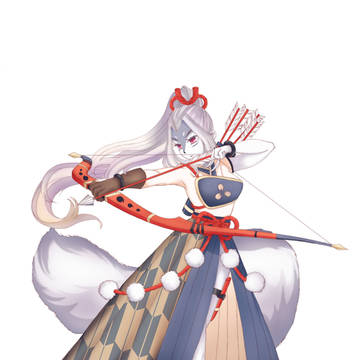 阴阳师手游 同人 白狼女士~