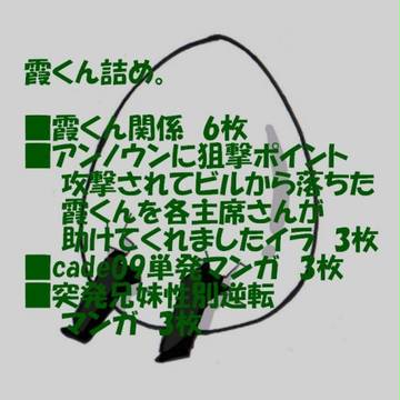 霞くん詰め。