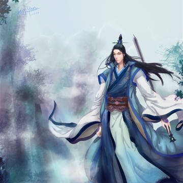 蓝衣
