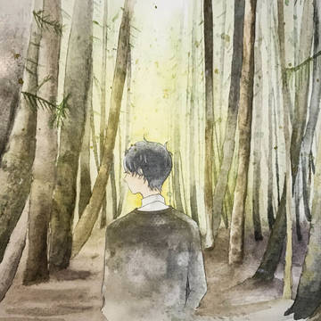 森と少年