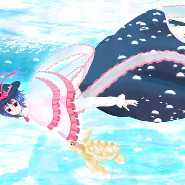 ダイビング衣玖さん