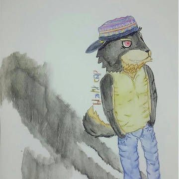 ワークキャップイヌ