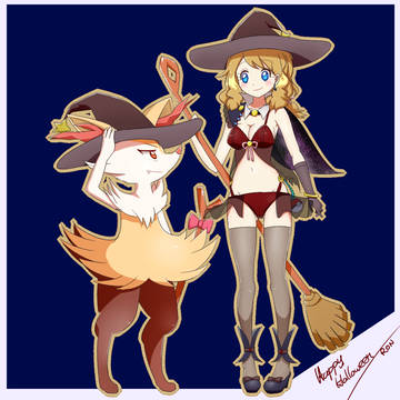 ハロウィーンの魔女 ~ トリックオアトリート