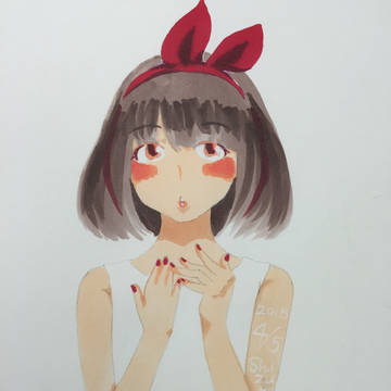 赤い女の子