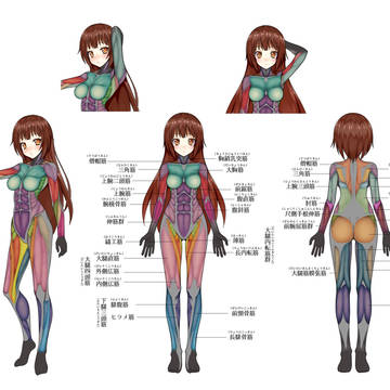 萌える美術解剖図