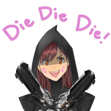 D.VA as Reaper