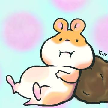 食いしん坊ハムスター