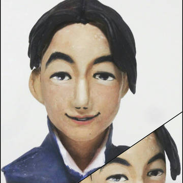 紙粘土　ディーンフジオカ２