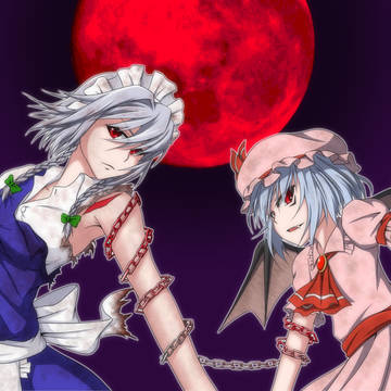月とメイドと吸血鬼