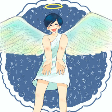 からまつくん落書き
