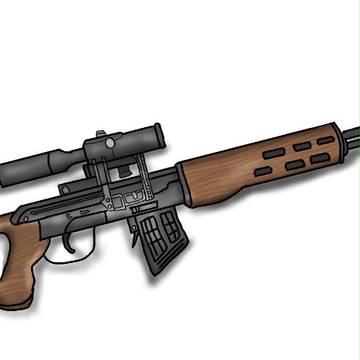 ドラグノフ狙撃銃