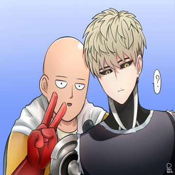 Saitama and Genos