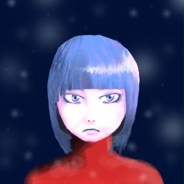 暇つぶしの練習絵