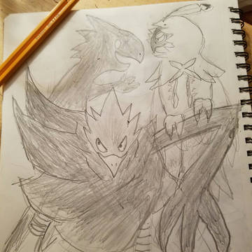 Edgebird and his new pokemon