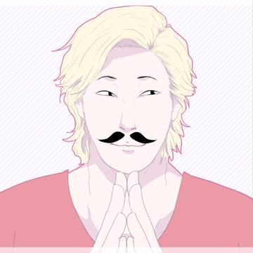 ヒゲ借りる