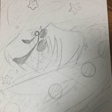 落描き棒人間くん4
