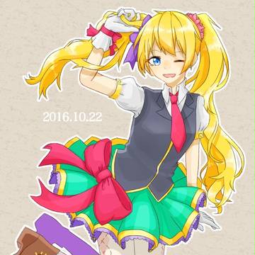 リボンの女の子