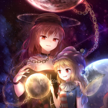 地獄の女神と妖精