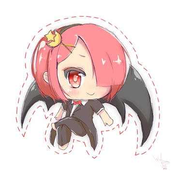 悪鬼悪魔紅少女