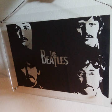 切り絵：The BEATLES