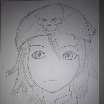 自キャラを模写