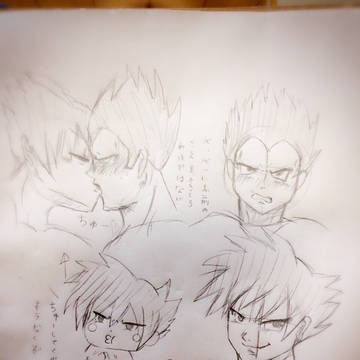 カカベジ初描き