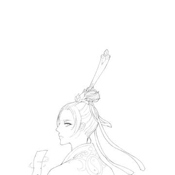 妖道（线稿）