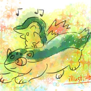 ヒノアラシ系のイラストログ30枚