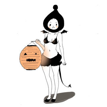 お菓子くれないと化けて出るよ
