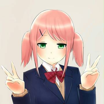 ツインテの子