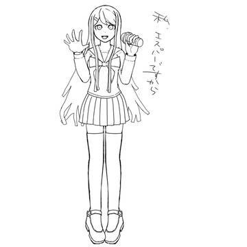 ダンガンロンパ 舞霧正面絵