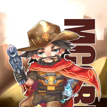 MCCREE-overwatch fanart