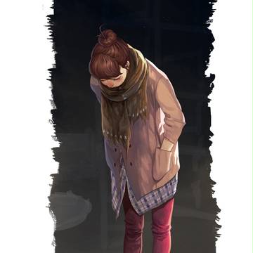 the girl