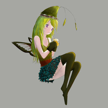 蜂鸟鹰蛾拟人