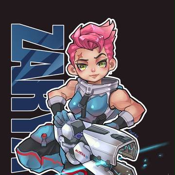 ZARYA-overwatch fanart